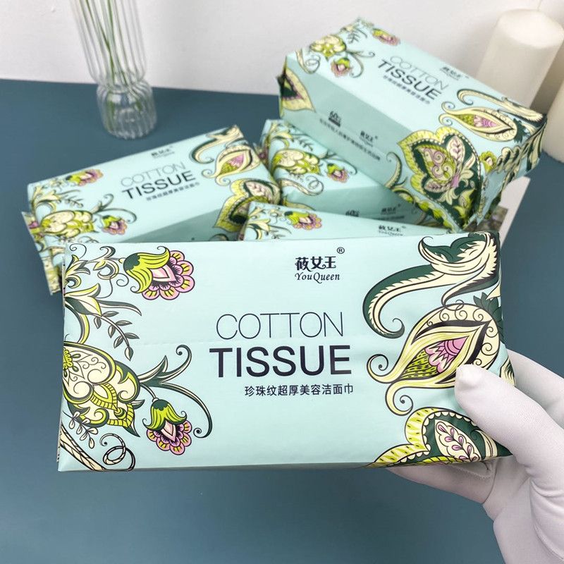 莜女王纯棉一次性洗脸巾婴幼儿童加大加厚美容巾干湿