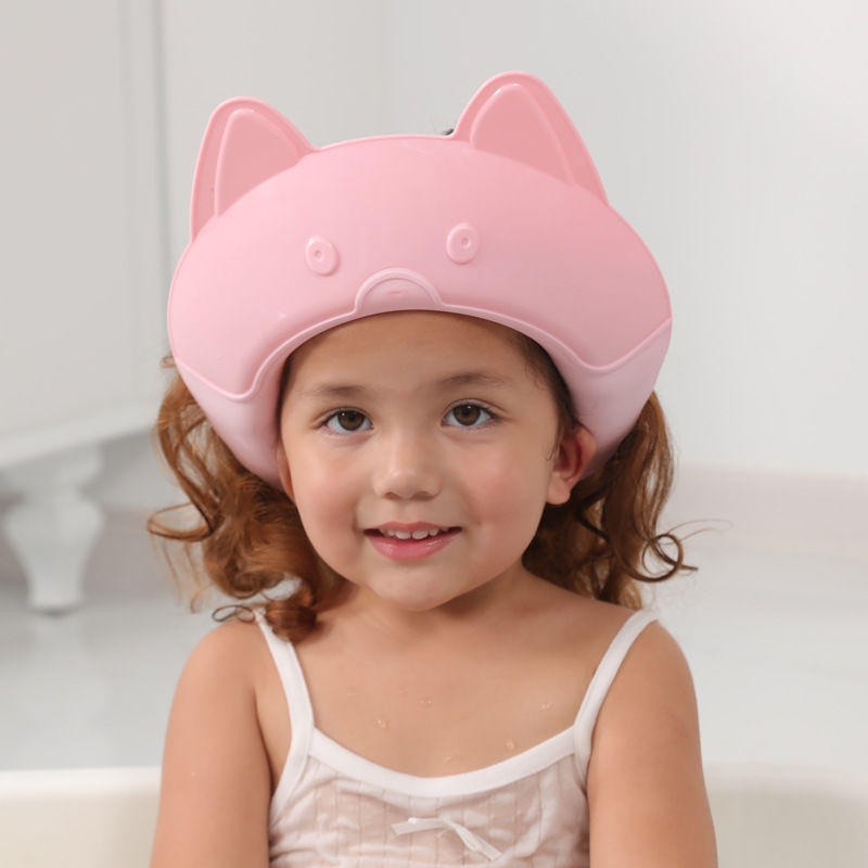 宝宝洗头神器小孩防水洗澡洗发帽护耳硅胶洗头帽婴儿洗澡用品全套