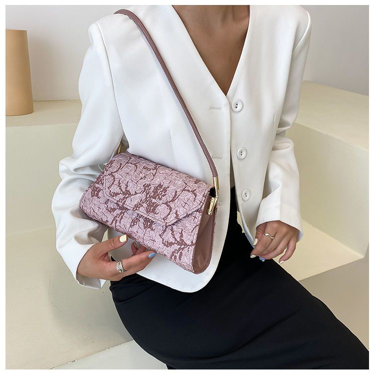 Damen Schultertasche Mit Plissee Design Für Einen Eleganten Look_voghion.com