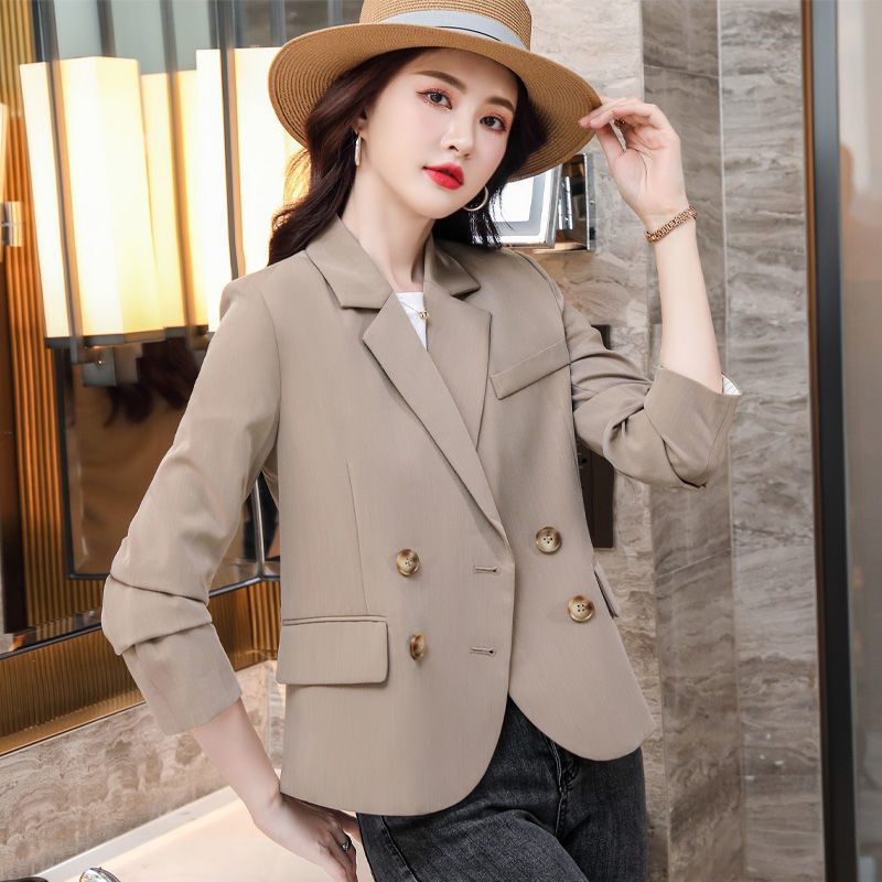 High-end deep-fried street suit jacket women's spring and autumn  new casual foreign style small fragrance celebrity style suit