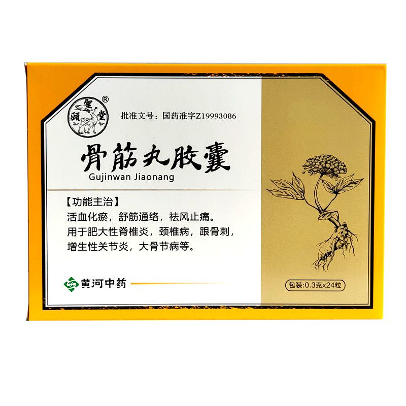 3g*24粒/盒 活血化瘀 舒筋通络 祛风止痛  用于肥大性脊椎炎 颈椎病