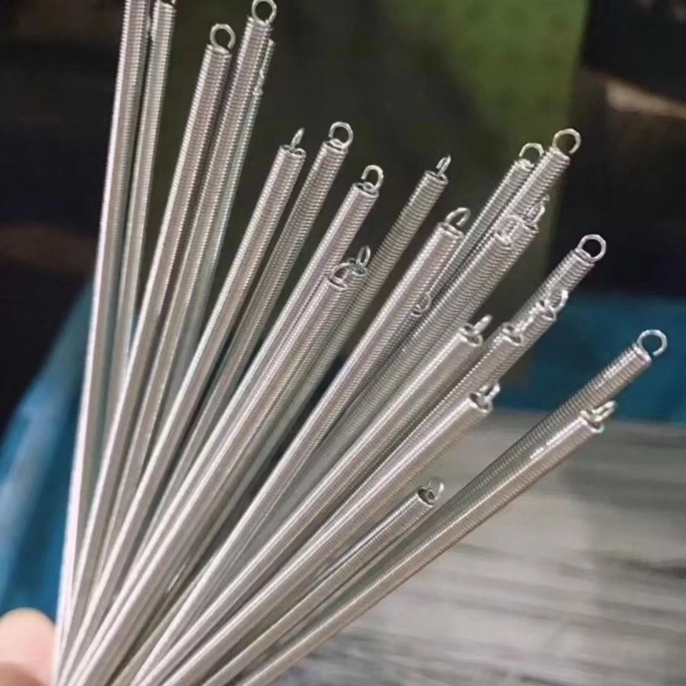 供应直径3mm的镀白制袋机弹簧 耐用热封热切制袋机弹簧100条/包