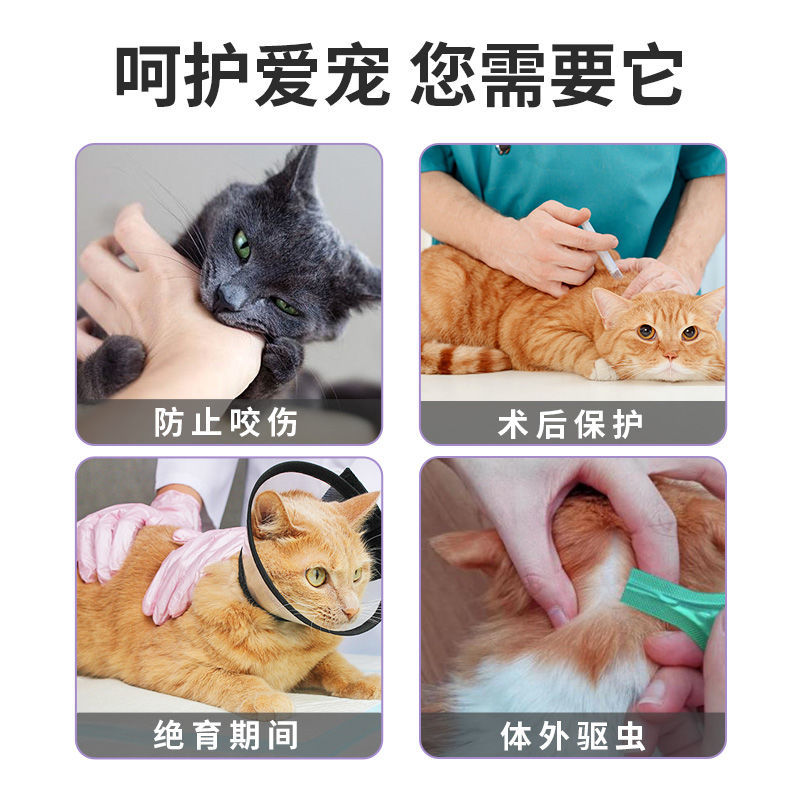 Cat mouth cover anti-biting anti-cat biting mask anti-calling nuisance artifact mask kitten with a bath headgear anti-scratch