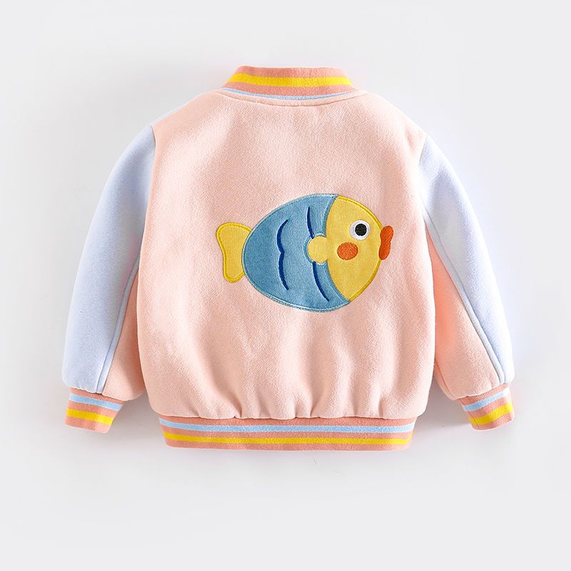 新生嬰兒外套春秋女嬰幼兒上衣小童洋氣棒球服男一歲寶寶衣服秋裝