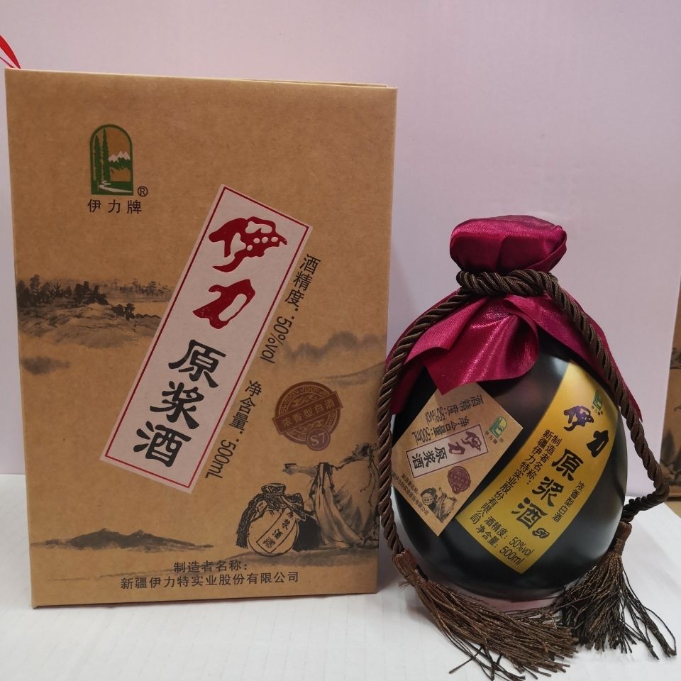 新疆名酒伊犁兵团伊力特原浆酒50度500ml单瓶装浓香纯粮【2月16日发完