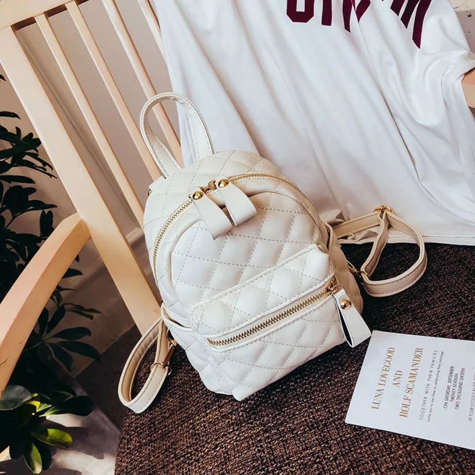 Backpack Women  Summer New Small Fresh Backpack Casual Small Backpack Versatile Female Student Mini Small School Bag