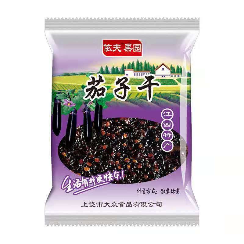 88891-江西上饶特产依夫南瓜干茄子干豆豉果特辣微辣休闲网红零食下饭菜-详情图
