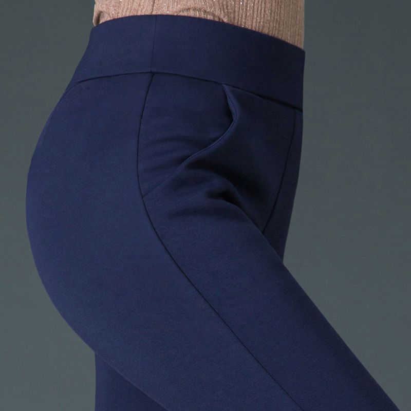 2023 new women's leggings outerwear high waist loose fashion Korean version slim black casual pants pencil pants