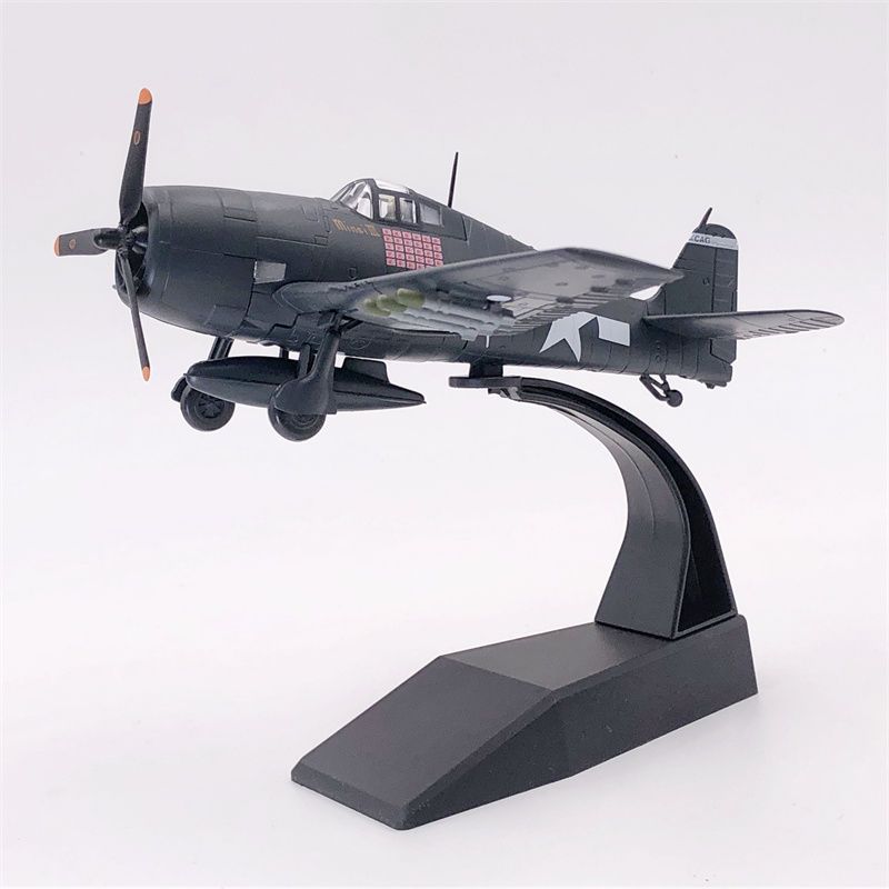 amer 1/72 莱特湾二战美军f6f 地狱猫战斗机飞机模型麦坎贝尔座驾