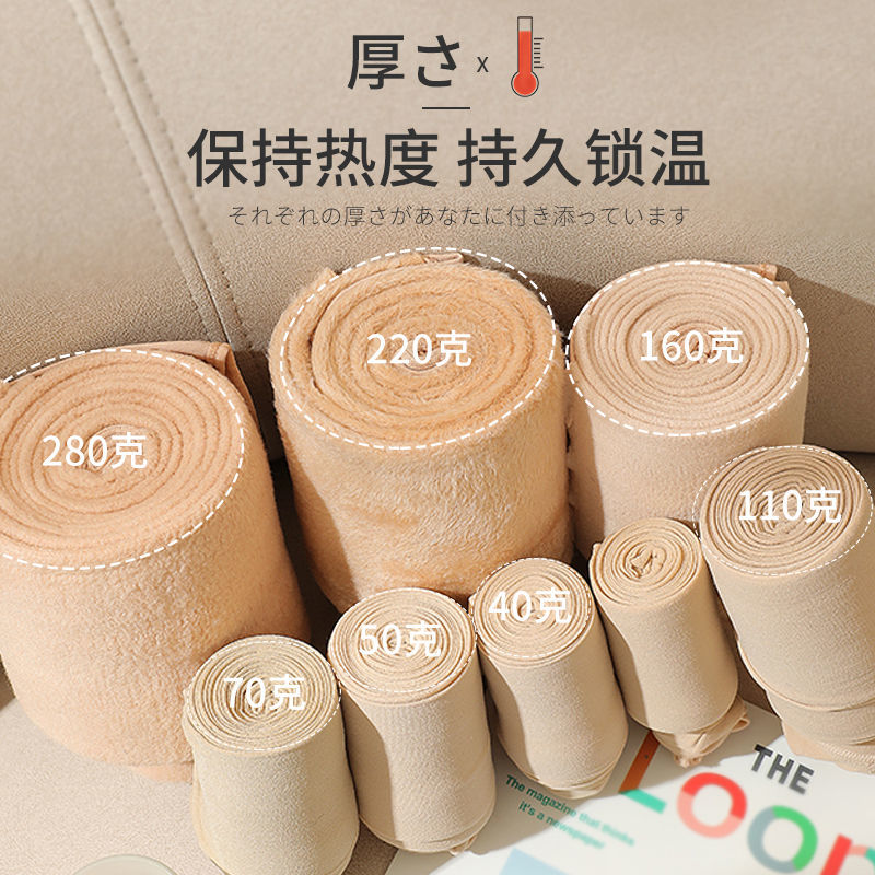 88531-2021秋冬季外穿加绒加厚外穿打底裤一体裤高腰肤色女踩脚裤袜-详情图