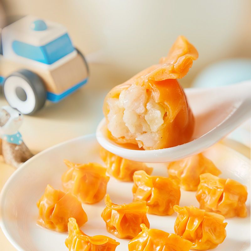 105907-思念儿童水饺300g*3盒玉米胡萝卜虾仁鳕鱼宝宝辅食儿童营养早餐-详情图