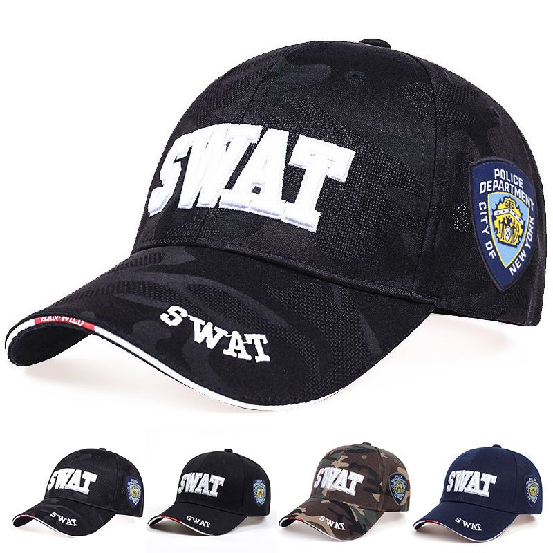 Tactical Baseball Cap For Men Cotton Adjustable Outdoor Sun Hat_voghion.com