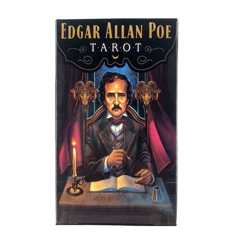 新款edgar allan poe tarot埃德加爱伦坡塔罗牌 桌游卡牌【2月15日发