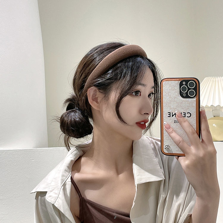 韩国网红2021年新款宽边海绵发箍高颅顶小众压发头箍显脸小女发卡