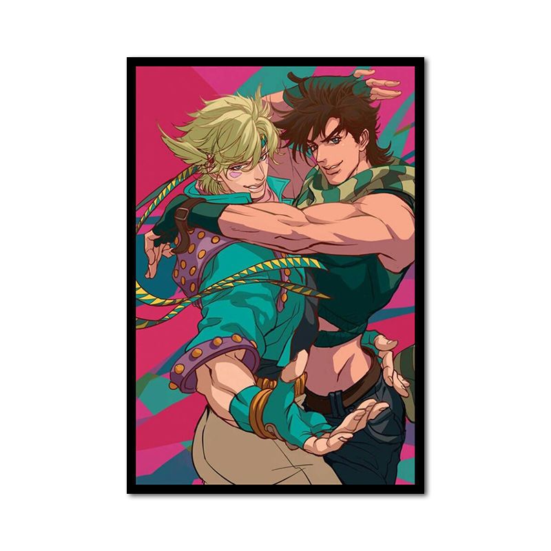 jojo的奇妙冒险季diy数字油画手工填色油彩画送人礼物挂画装饰画