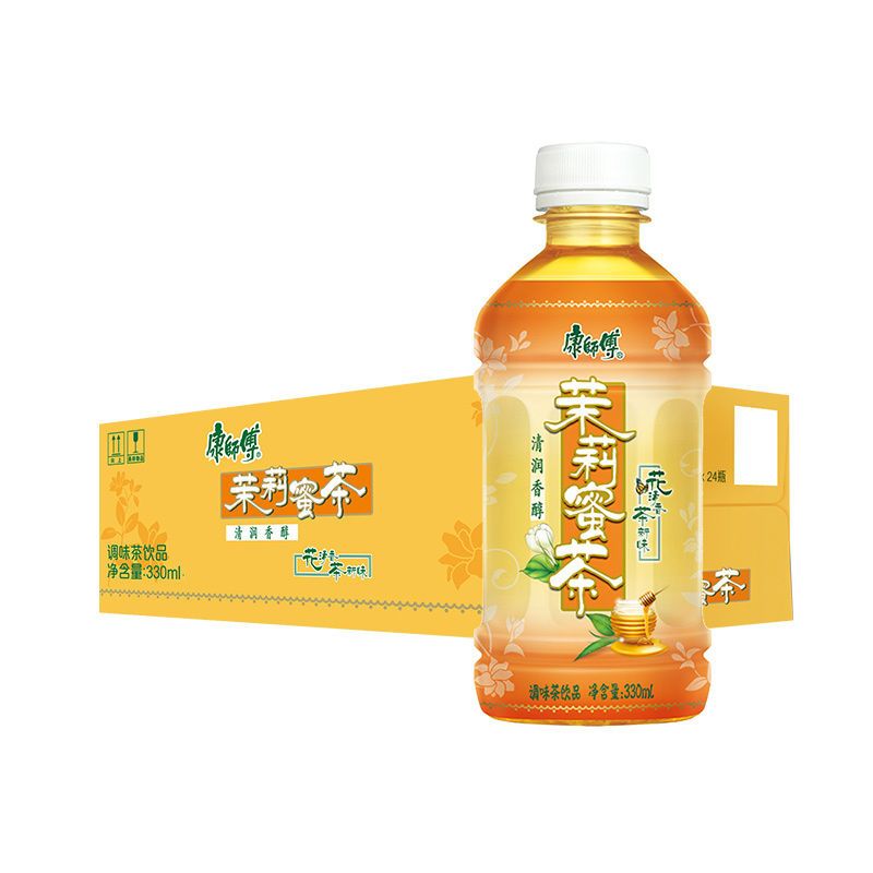 康师傅茉莉蜜茶330ml*12/24瓶果味茶网红水饮品一整箱迷你小瓶装【3月