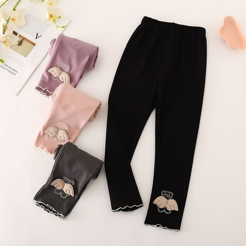 New children's clothing girls autumn clothes children's leggings outerwear trousers children's foreign style thin section spring and autumn trend