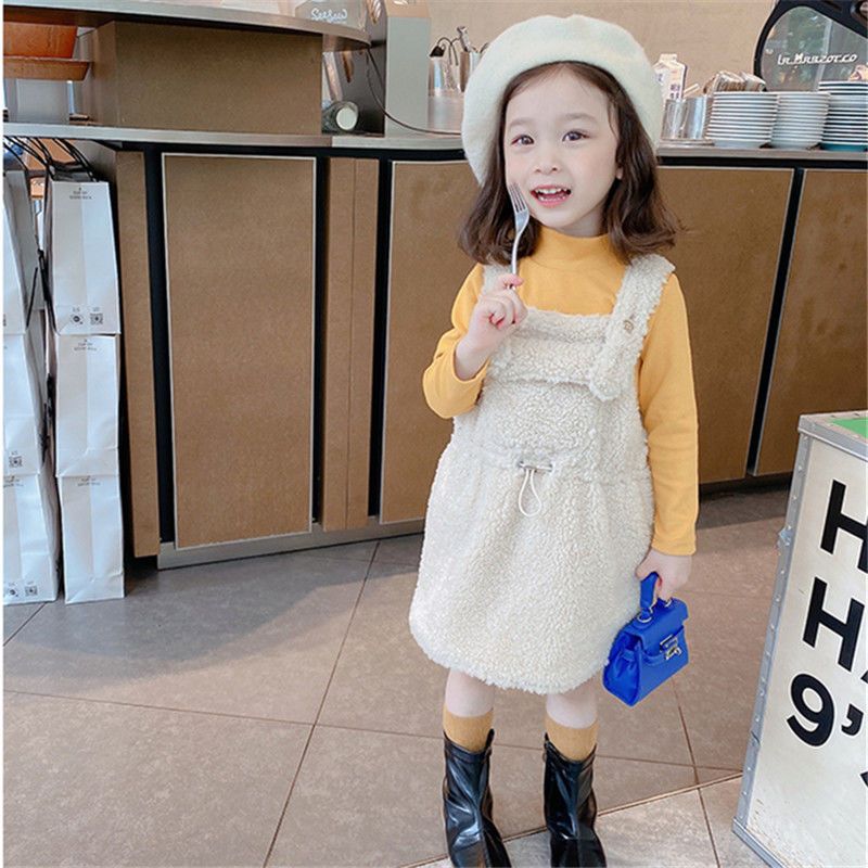 Girls' bottoming shirt 2023 autumn and winter new style half turtleneck T-shirt children's clothing baby fashionable spring and autumn long-sleeved tops