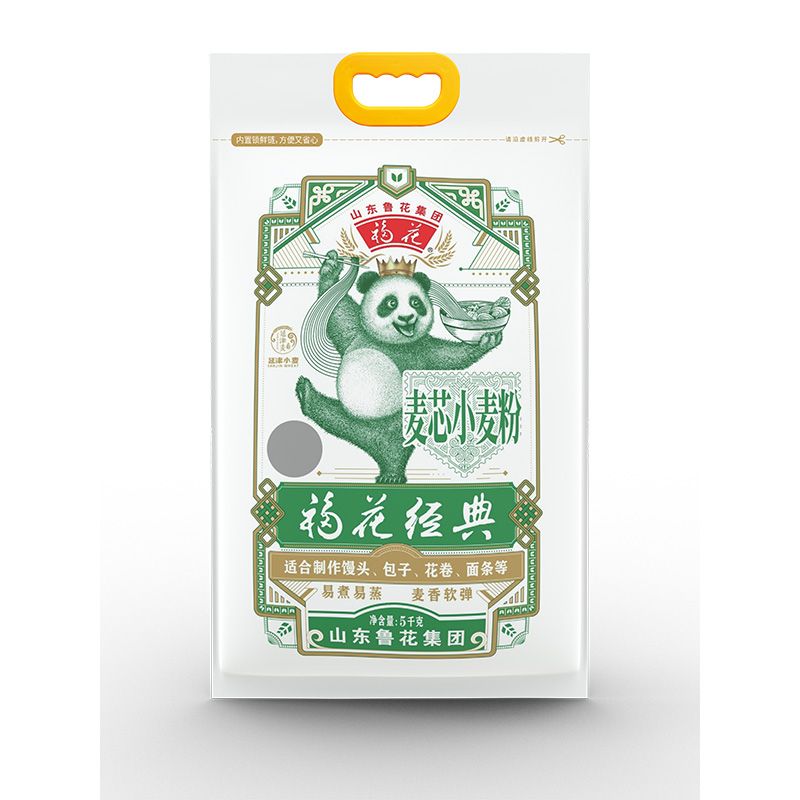 luhua 鲁花 福花经典多用途麦芯小麦粉2.5kg特制一等面粉