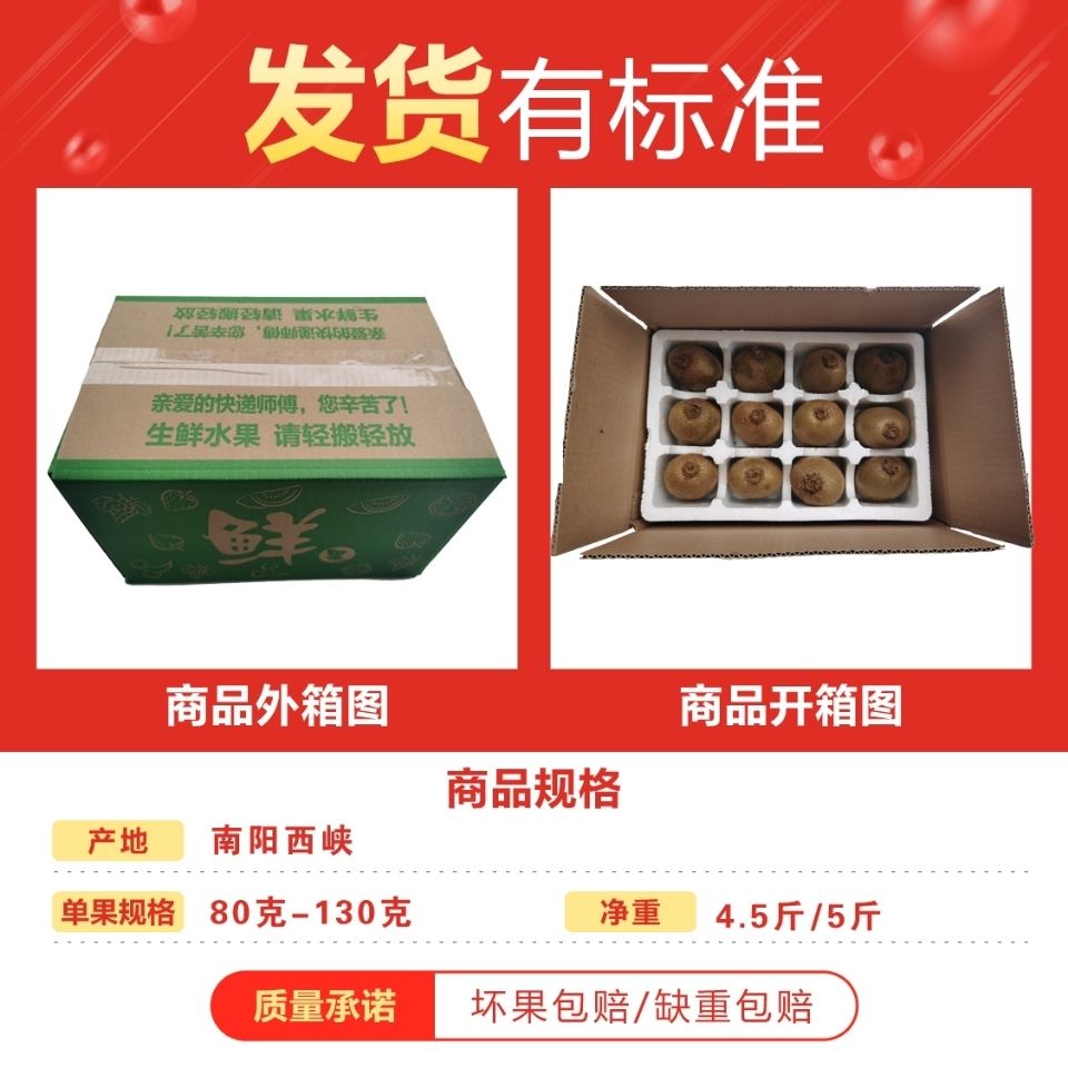 75902-现摘西峡徐香绿心猕猴桃奇异大果新鲜水果非红心黄心20-24粒包邮-详情图