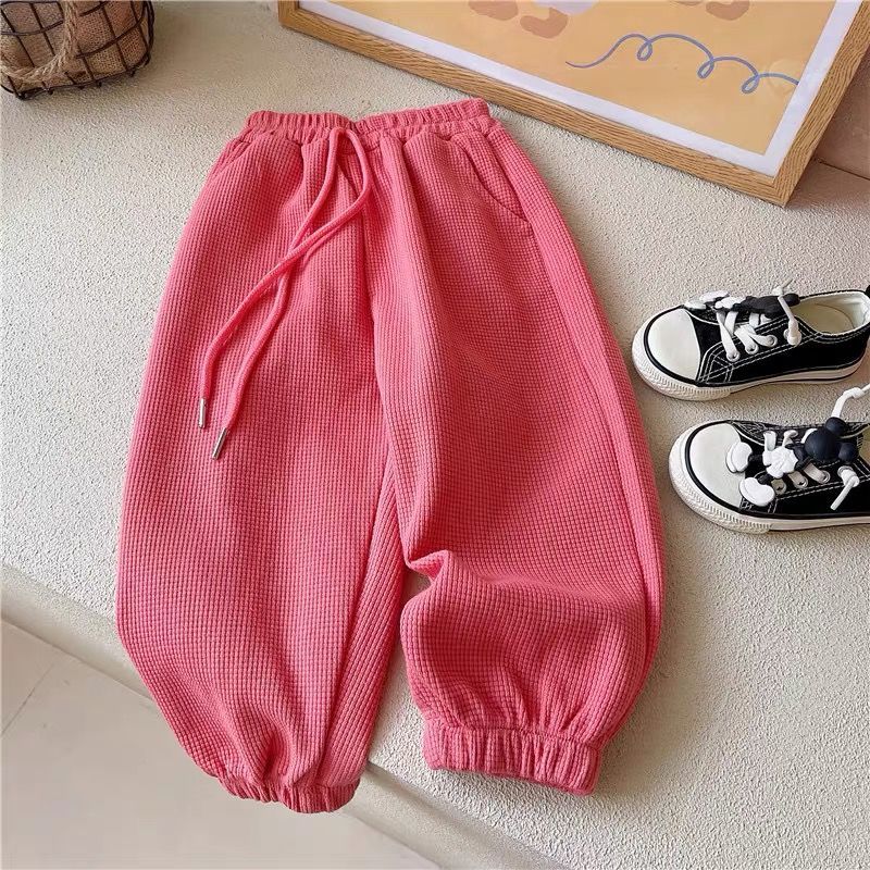 女童网红运动宝宝套装秋季奶油休闲儿童帅气洋气长裤外套两件套潮