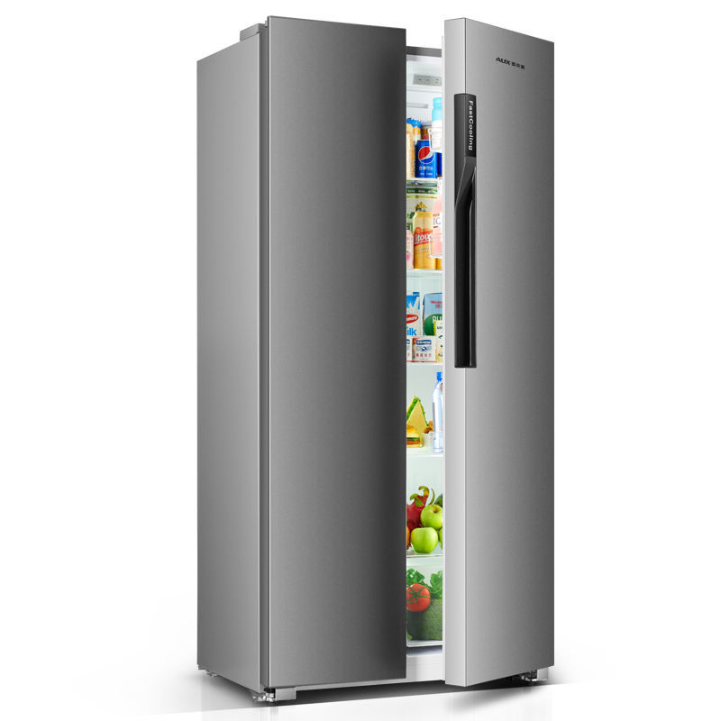 奥克斯大冰箱双门三门对开门大容量电冰箱嵌入式节能低噪冷藏冷冻
