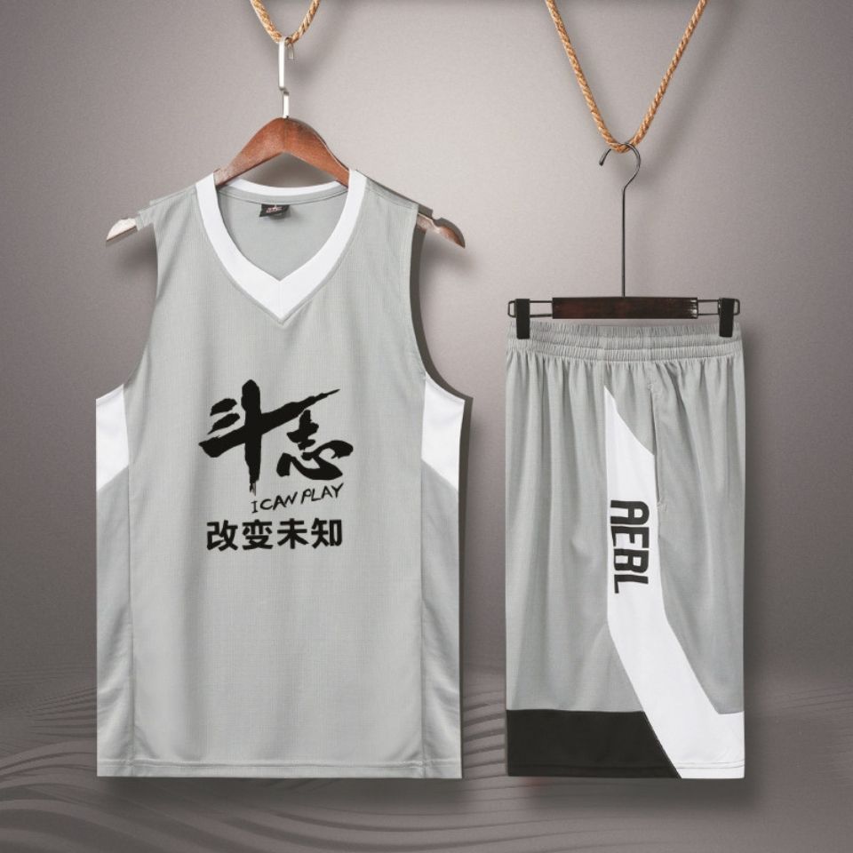 88740-篮球男篮球服男定制学生校园比赛个性训练球衣队服运动篮球服背心-详情图