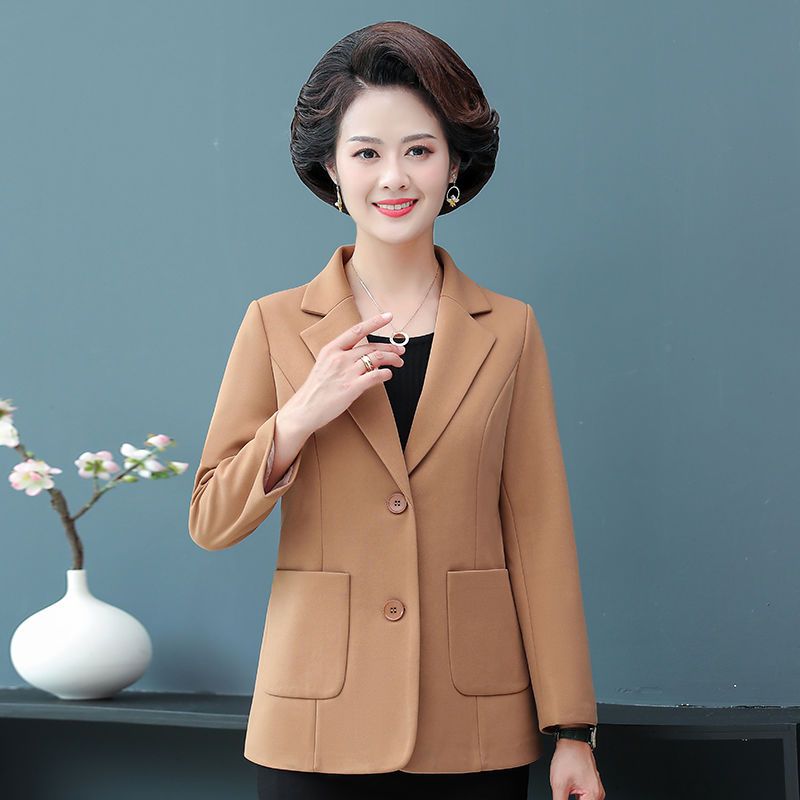 Middle-aged women's spring and autumn coats for mothers