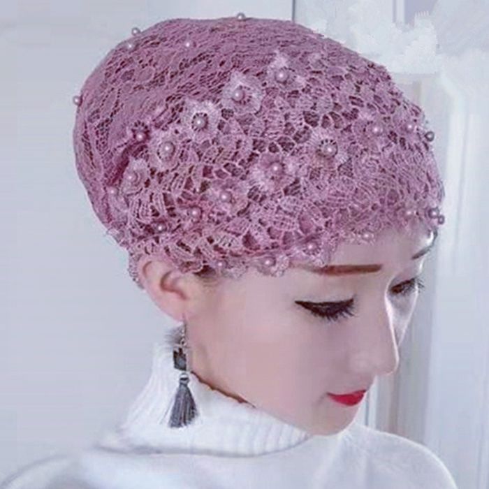 Spring and Autumn Muslim shawl new Hui turban head cap convenient head cover hijab turban windproof cap