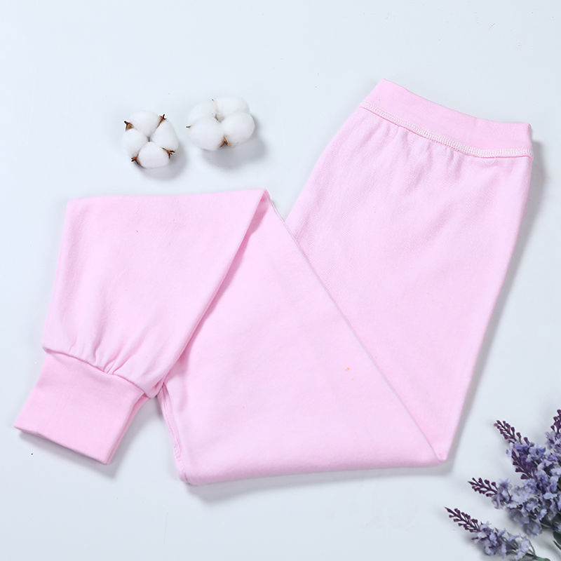 100% pure cotton long johns women's thin cotton underpants tight line pants inner cotton wool underpants autumn and winter bottoming warm pants