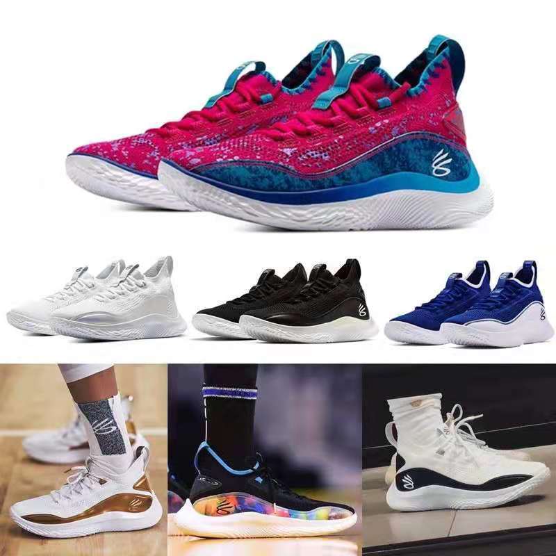 新款实战透气篮球鞋库里8代篮球鞋curry8代学生运动鞋特价篮球鞋