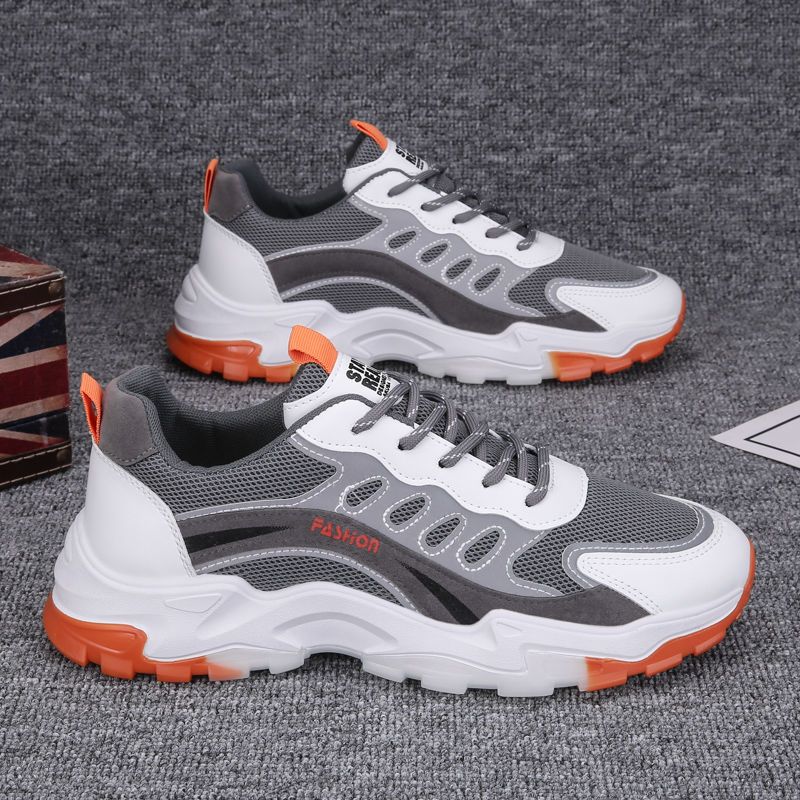Sports men's shoes new summer trend fashion shoes teenage students all-match casual old fashion shoes