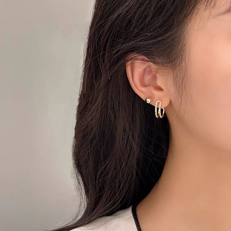 珍珠耳环女2022年新款耳钉冷淡风气质高级感耳饰ins风高颜值耳坠