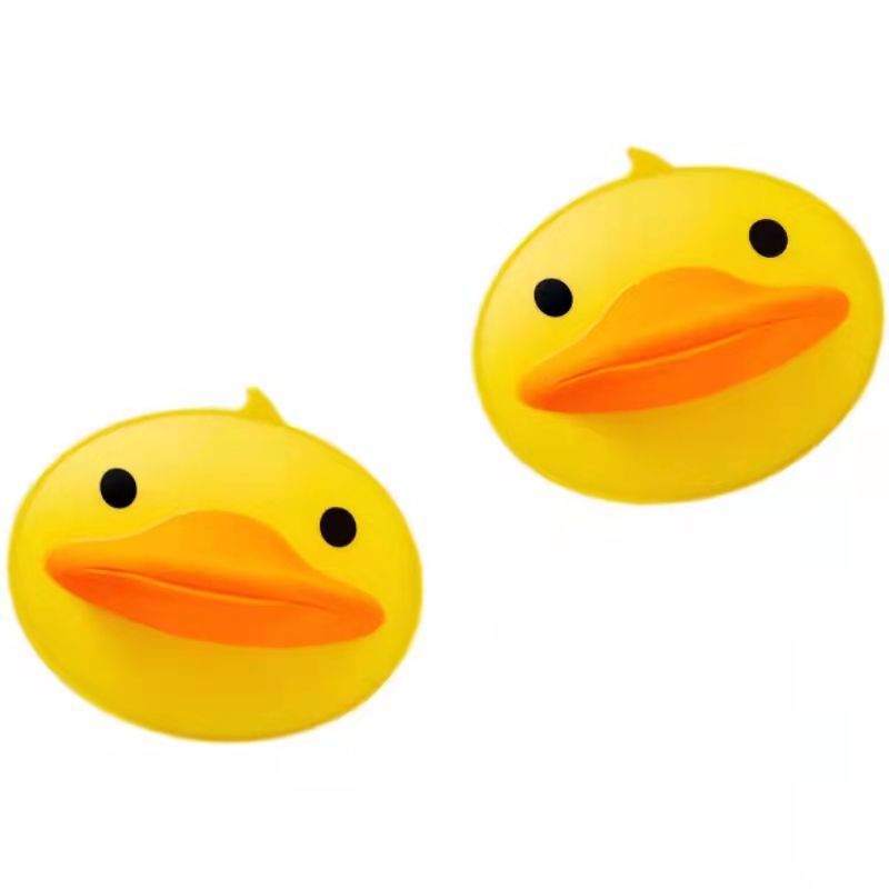 厨房防烫手硅胶小黄鸭嘴加厚隔热神器端锅不烫手耐高温微波炉取碗