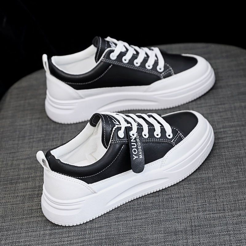 Autumn small white shoes women's shoes  new thick soled spring and autumn sports shoes versatile autumn casual popular shoes
