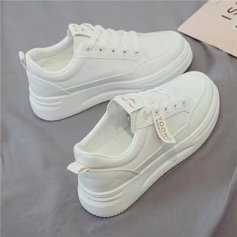 Autumn small white shoes women's shoes  new thick soled spring and autumn sports shoes versatile autumn casual popular shoes