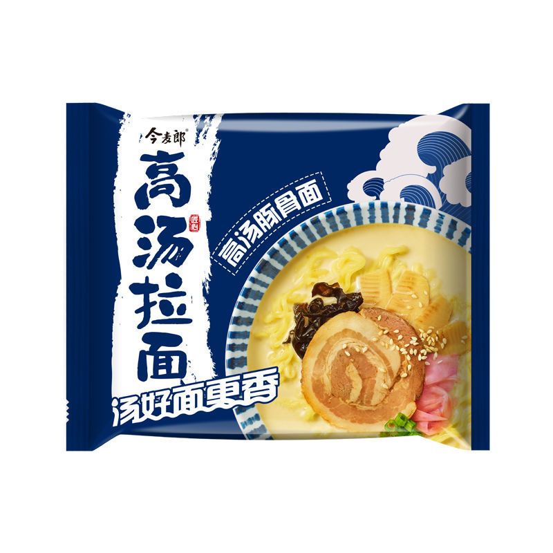 106020-【囤货】今麦郎高汤豚骨蘑菇鸡汤拉面24袋速食宵夜零食泡面方便面-详情图