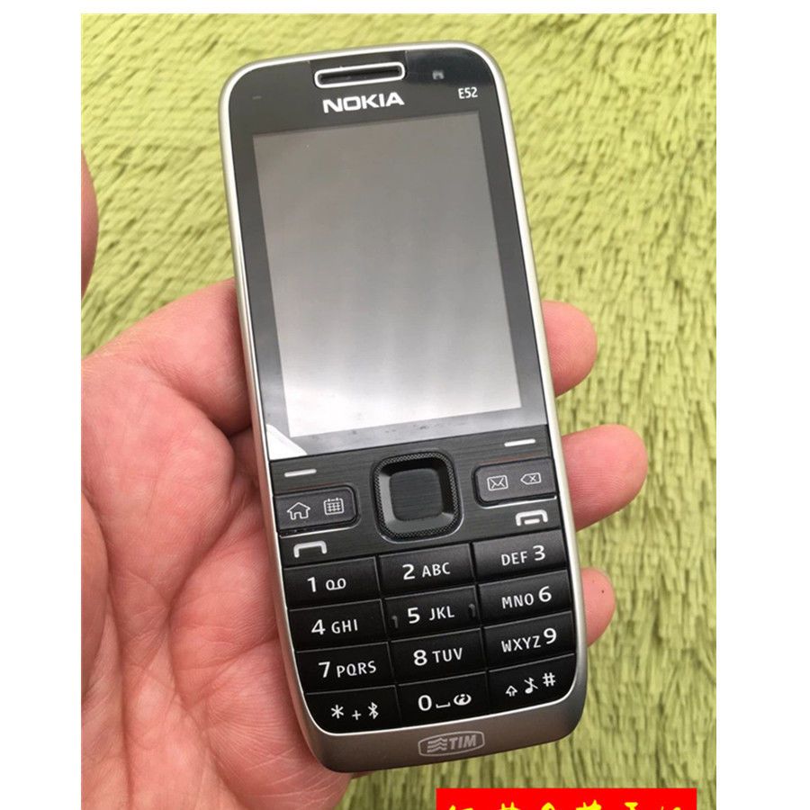 原装非翻新 nokia诺基亚e52库存手机 直板手机3g wifi 真正原装