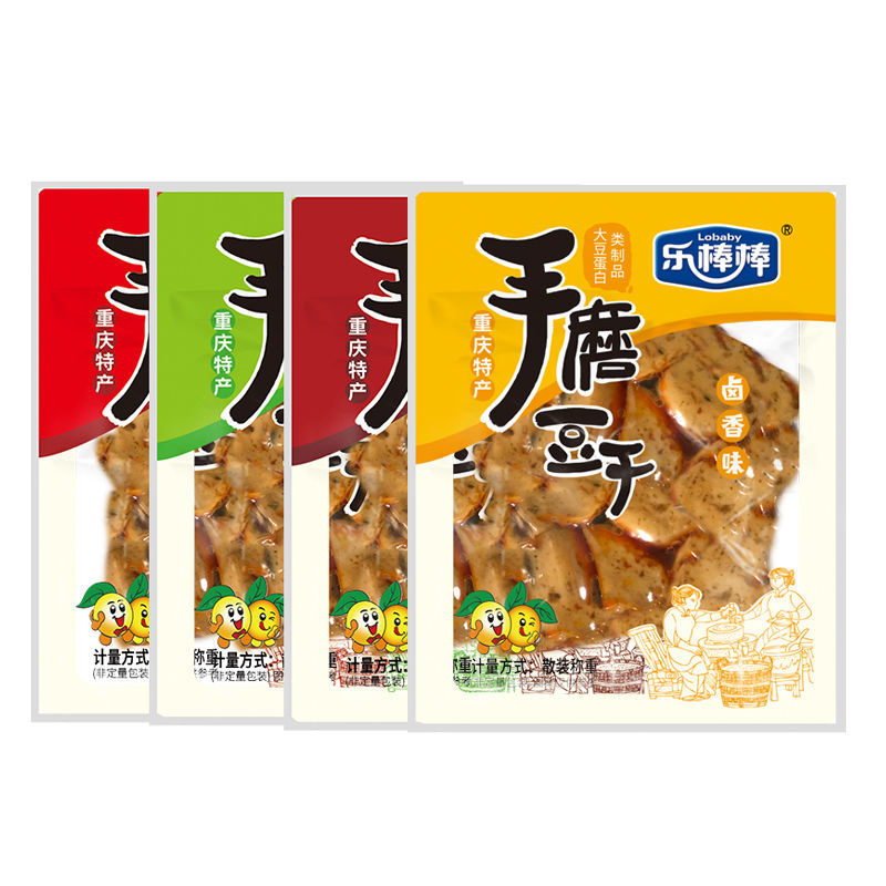 88446-手磨豆干颗粒装奇爽乐棒棒麻辣五香豆干重庆特产网红小吃-详情图