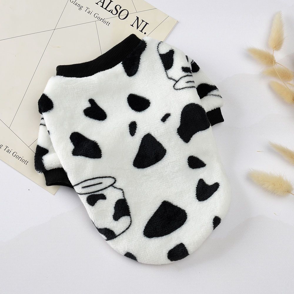 Pet bichon schnauzer small dog Teddy puppy clothes autumn and winter thickened warm clothes trendy brand two-legged sweater