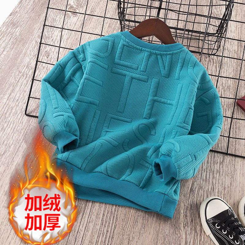 Children's clothing children's sweater  autumn new jacquard top boy foreign style girl all-match casual fashion sweater