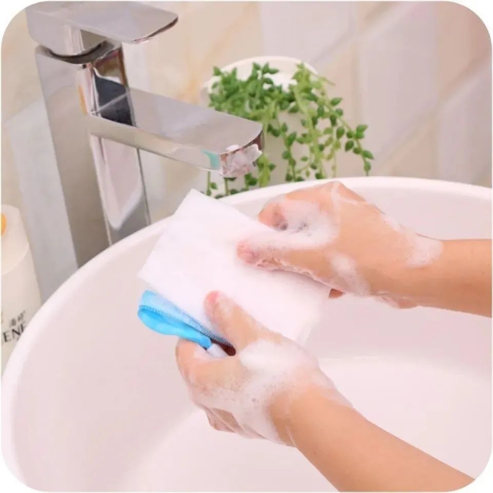 新款双层手工皂起泡网香皂肥皂网发泡网打泡网洗面奶泡沫