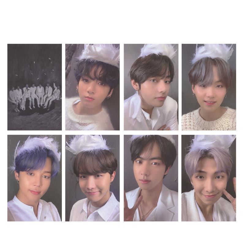 Bts 防弹少年团专辑同款自制小卡签名小卡wings 花样年华同款 虎窝拼