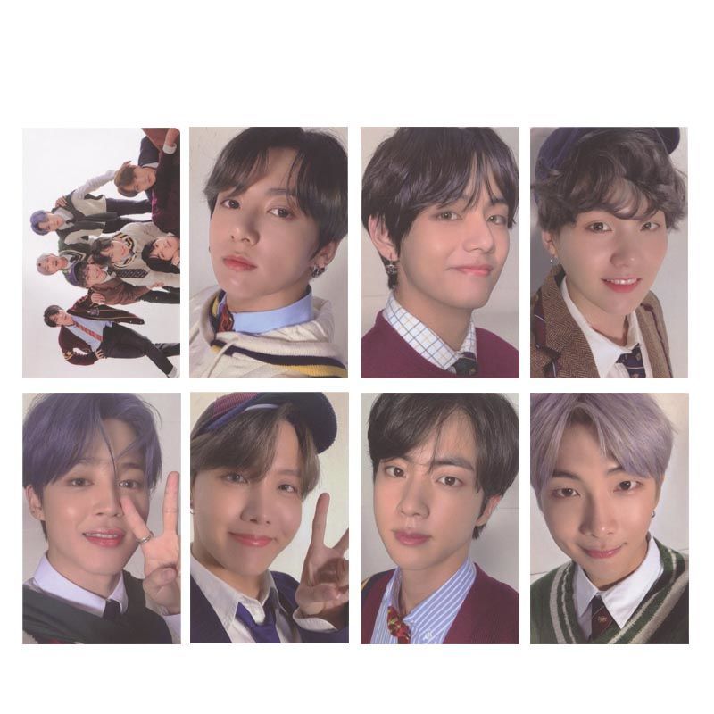 Bts 防弹少年团专辑同款自制小卡签名小卡wings 花样年华同款 虎窝拼