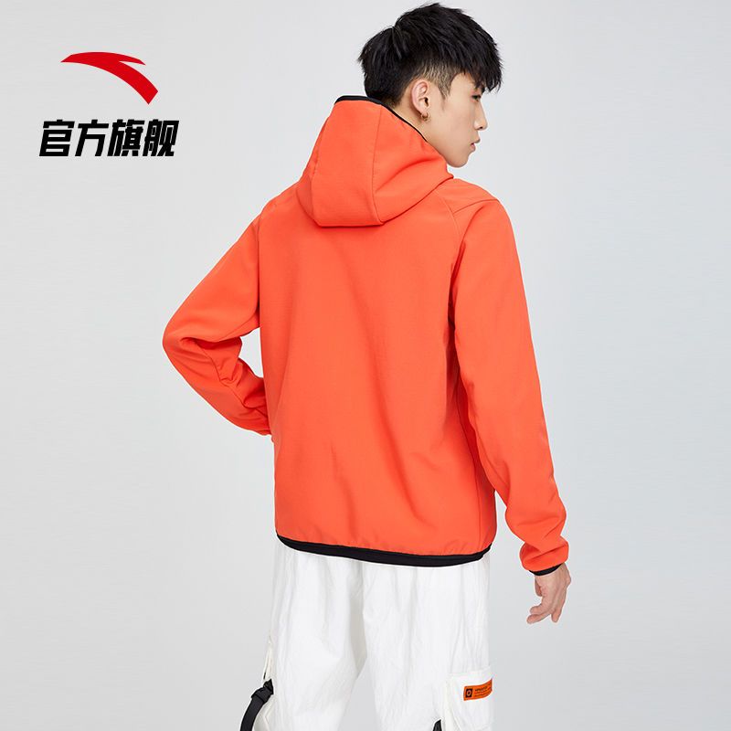 105866-安踏运动外套男士201秋冬加绒冲锋衣休闲连帽保暖夹克梭织防风衣-详情图
