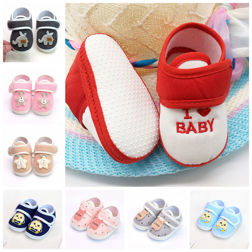 【软底】新生儿鞋子春秋夏季婴儿鞋3-5-6-8-12个月男女宝宝学步鞋