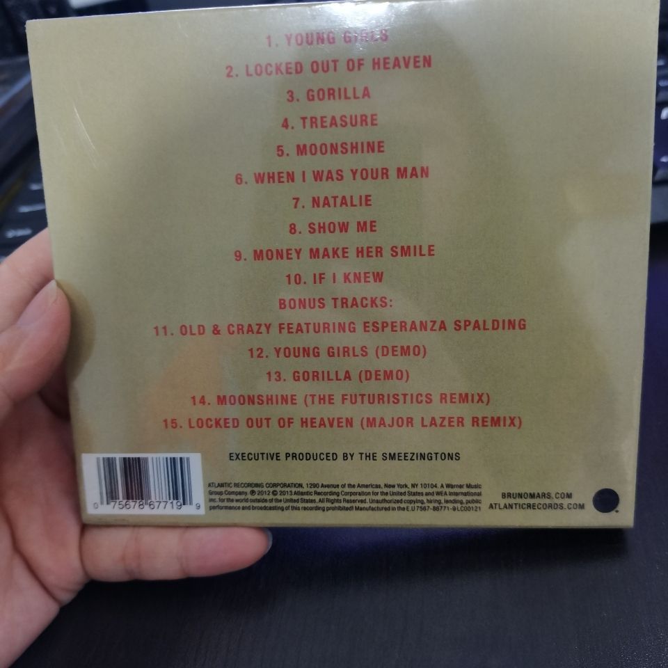 【圖圖電商】 布魯諾瑪斯 Bruno Mars Unorthodox Jukebox 專輯CD 全新未拆封