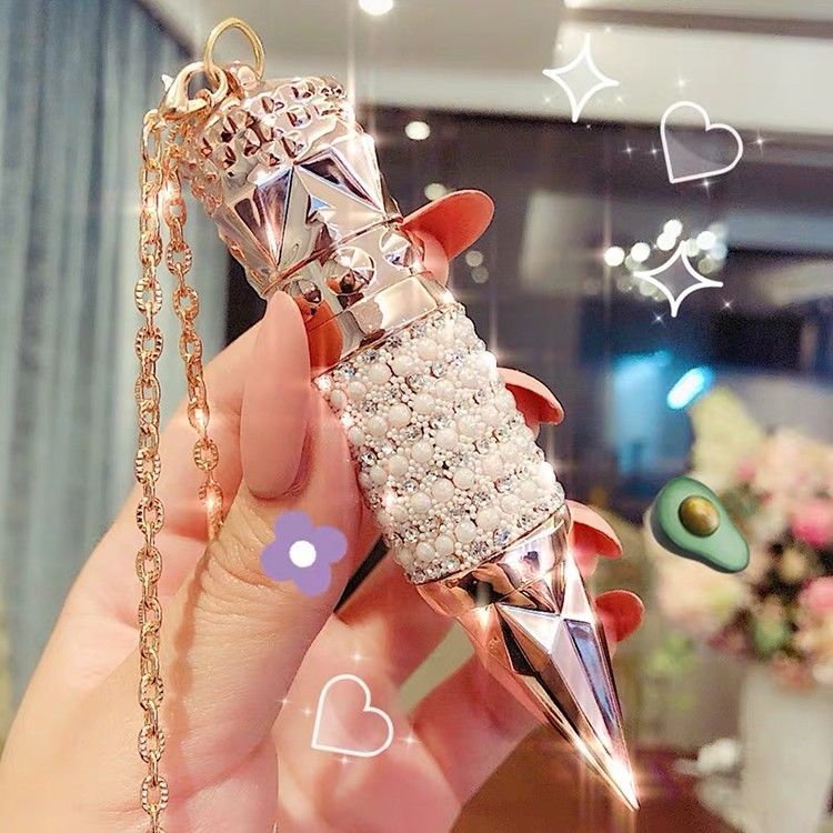一支三色口紅蘿蔔丁女王權杖三色口紅滋潤保濕不沾杯不掉色高顏值