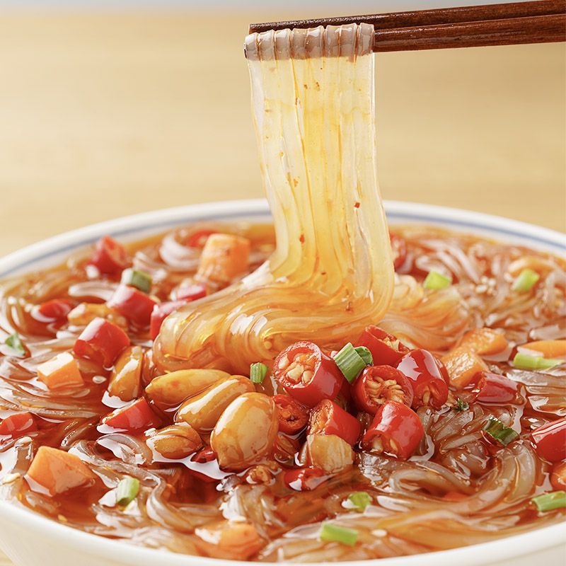 8桶红薯粉锅圈食汇正宗重庆酸辣粉红薯粉粉丝岳云鹏推荐拼团中