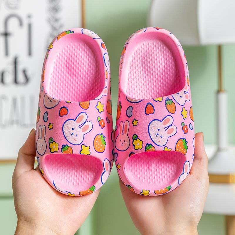 儿童拖鞋夏季男童女孩宝宝防滑小孩可爱公主室内中大童亲子凉拖鞋